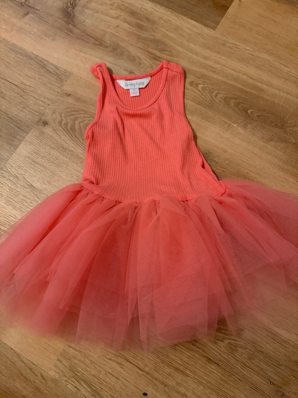 I Love Plum Tutu Dress